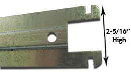 Anderson Hickey Lateral File Rails For Side To Side Filing