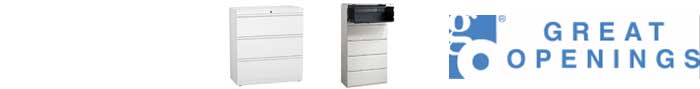 Great Openings File Cabinet Replacment Rails